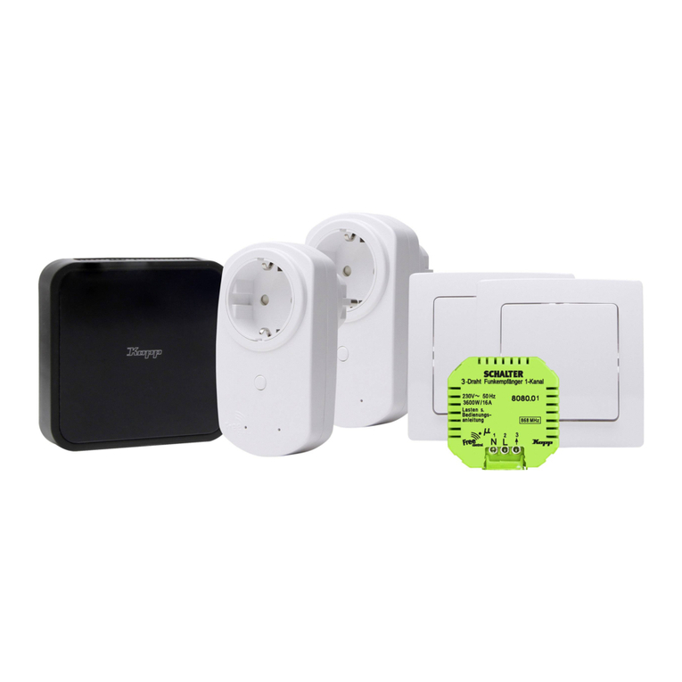 Kopp Free-control operating instructions