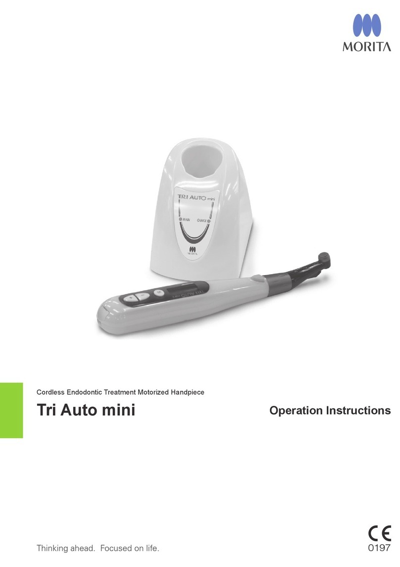 Morita Tri auto mini Operation instructions