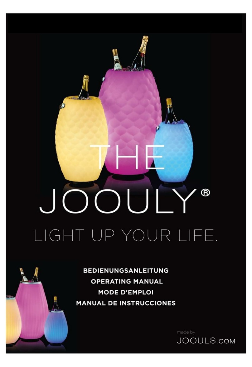 Joouls JOOULY CR2025 operating manual