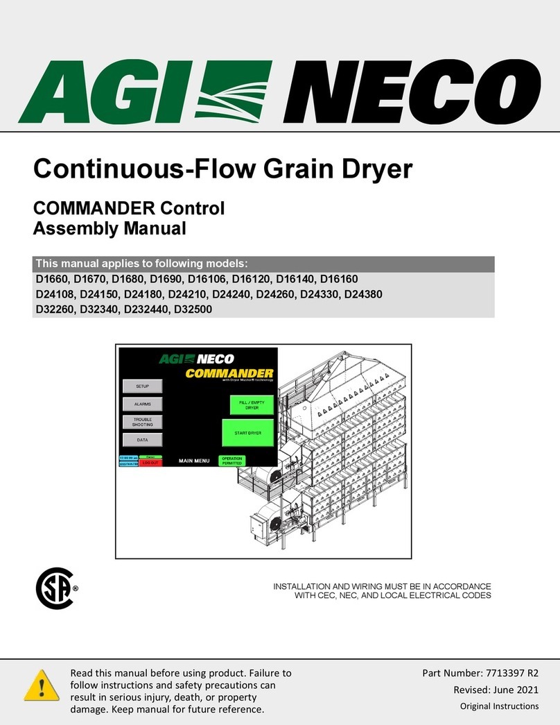 AGI NECO D1660 Assembly manual