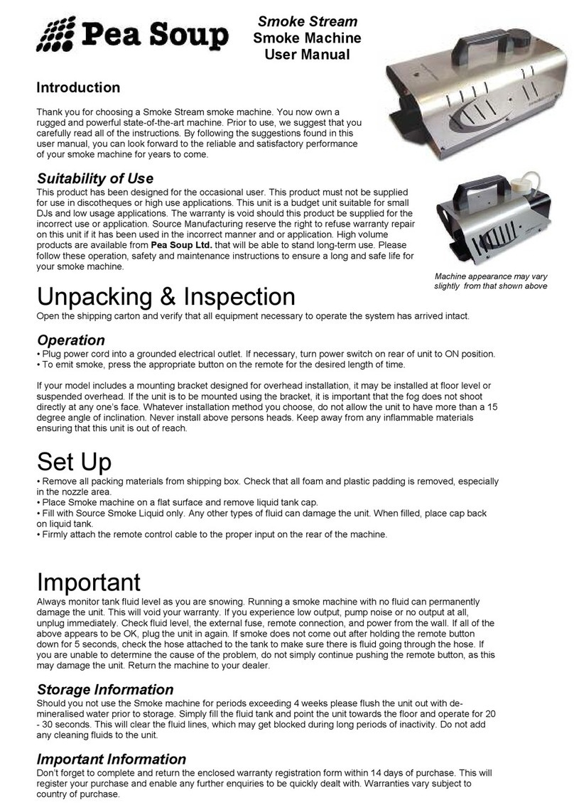 Pea Soup Smoke Stream user manual