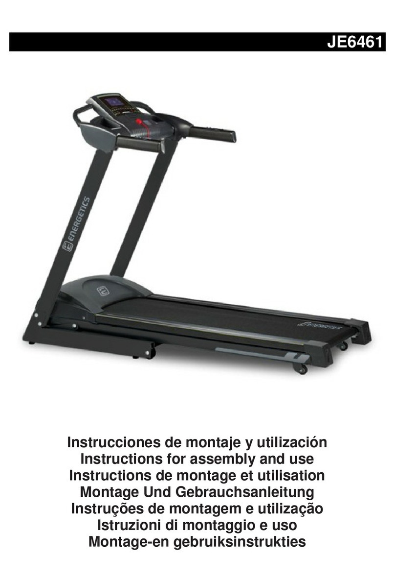 Energetics JE6461 Instructions for assembly and use