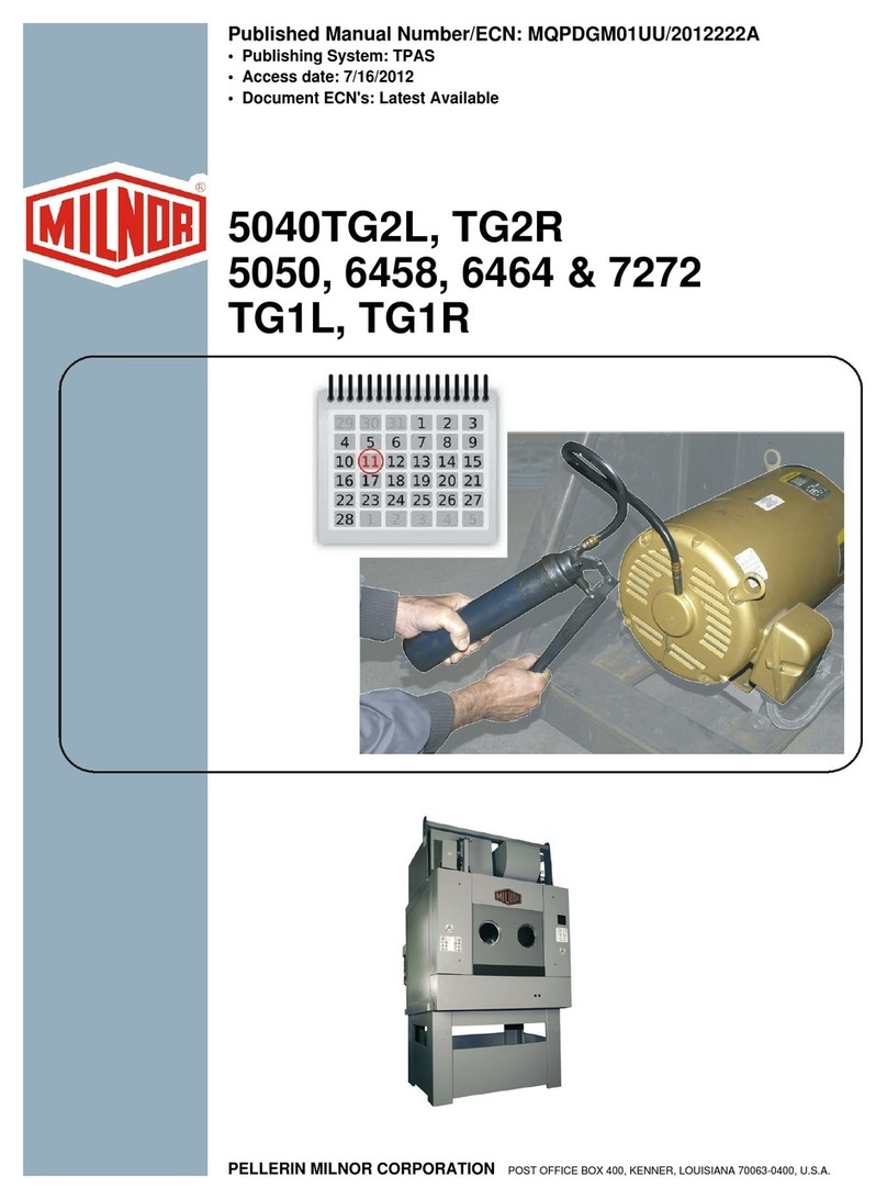 Milnor 5040TG2L Maintenance Guide Milnor 5040TG2L Maintenance Guide