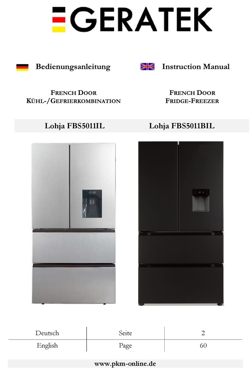 GERATEK Lohja FBS5011BIL User manual