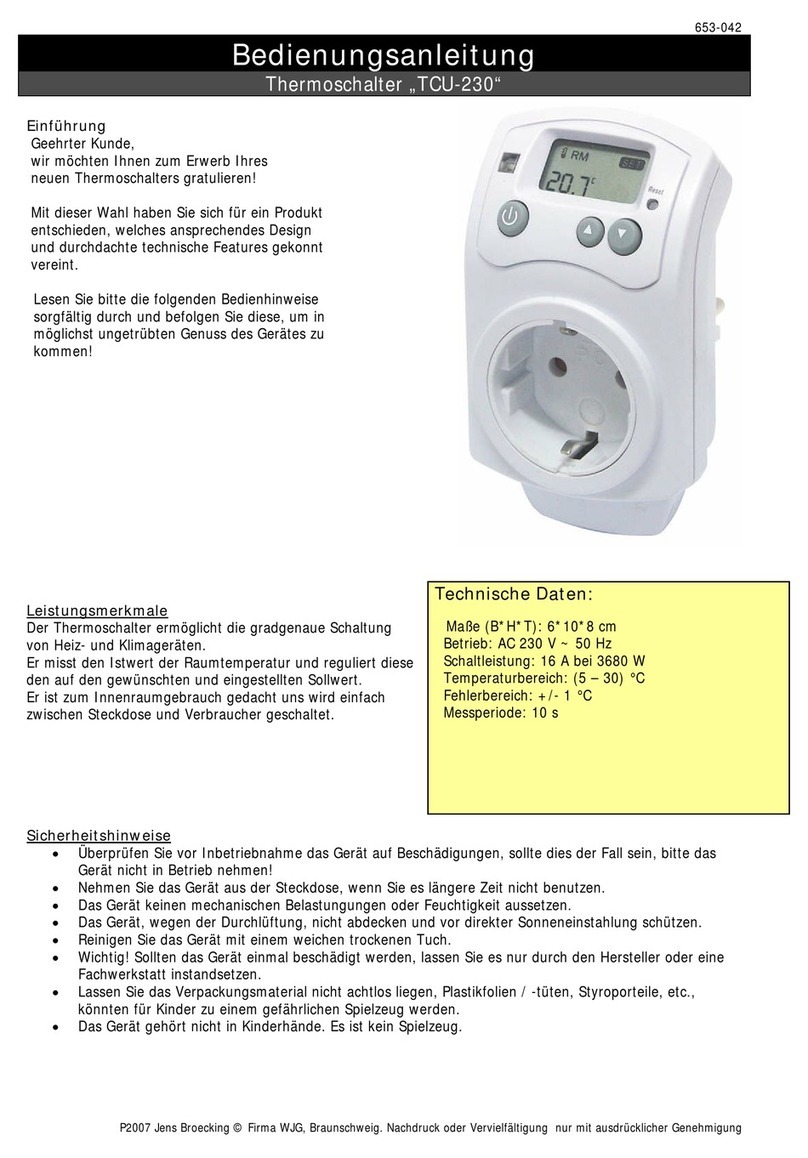 McPower TCU-230 User manual
