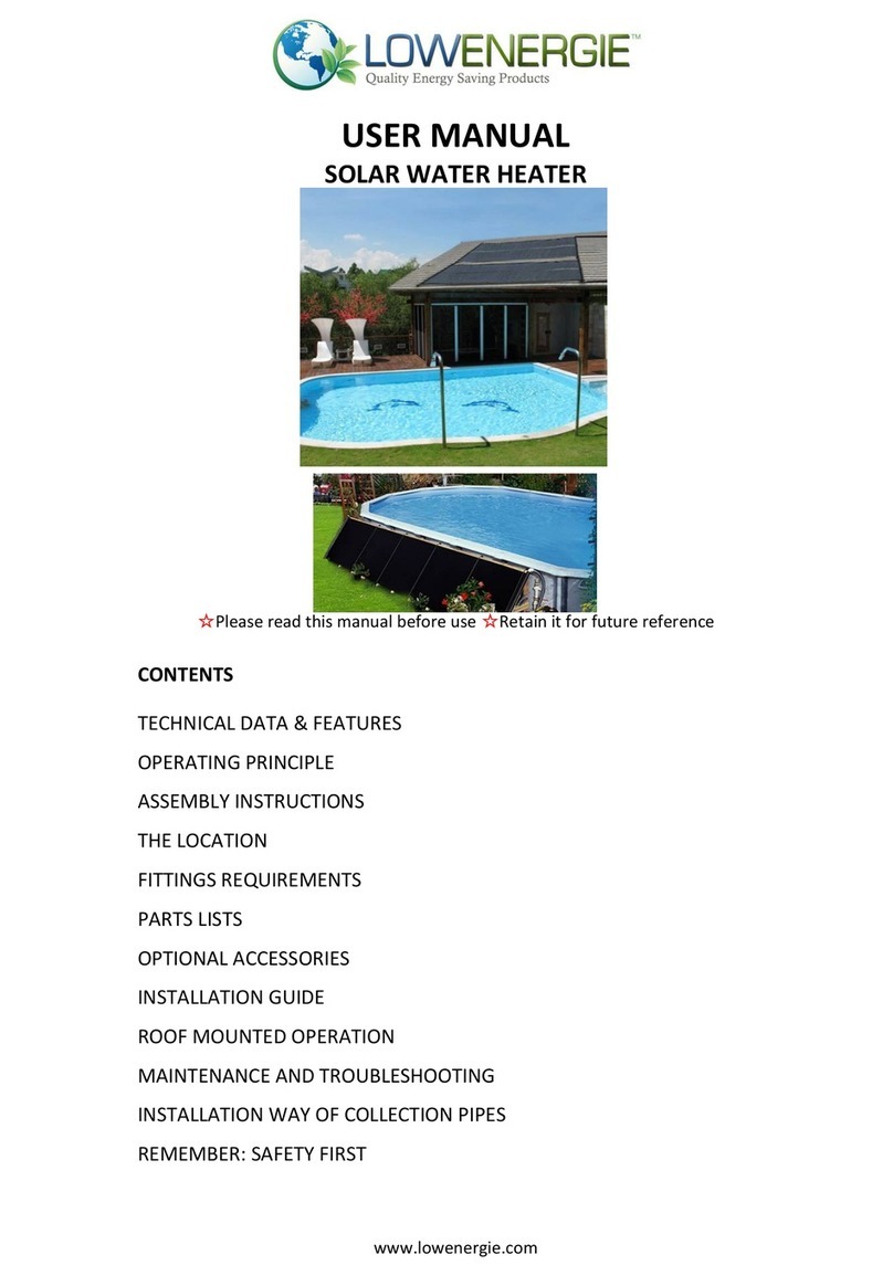 Lowenergie Solar Pool user manual Lowenergie Solar Pool user manual