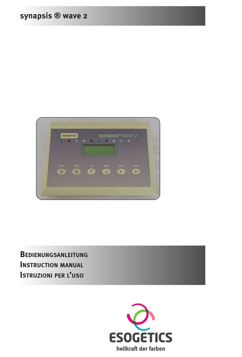 Esogetics synapsis wave 2 instruction manual Esogetics synapsis wave 2 instruction manual