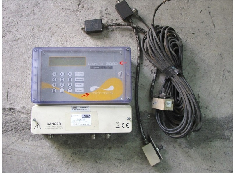Micronics Ultraflo 2000 User manual