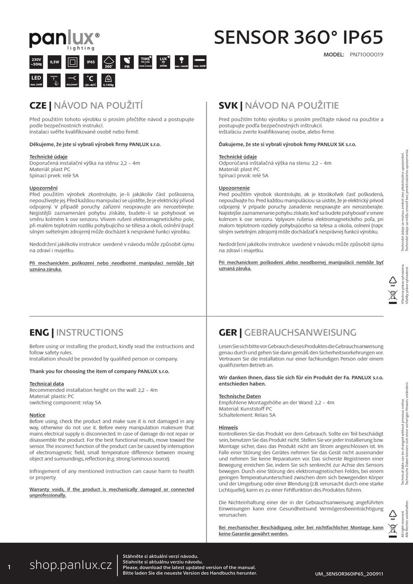Panlux PN71000019 instructions