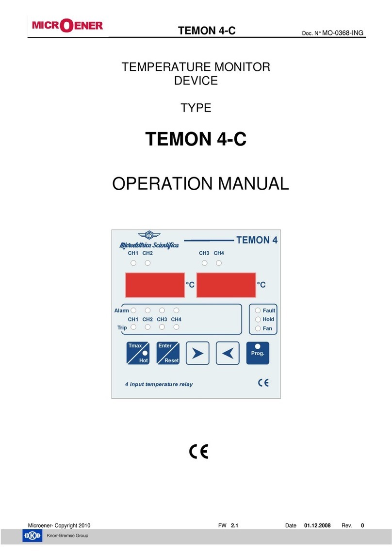 Knorr-Bremse MICROENER TEMON 4-C Operation manual Knorr-Bremse MICROENER TEMON 4-C Operation manual