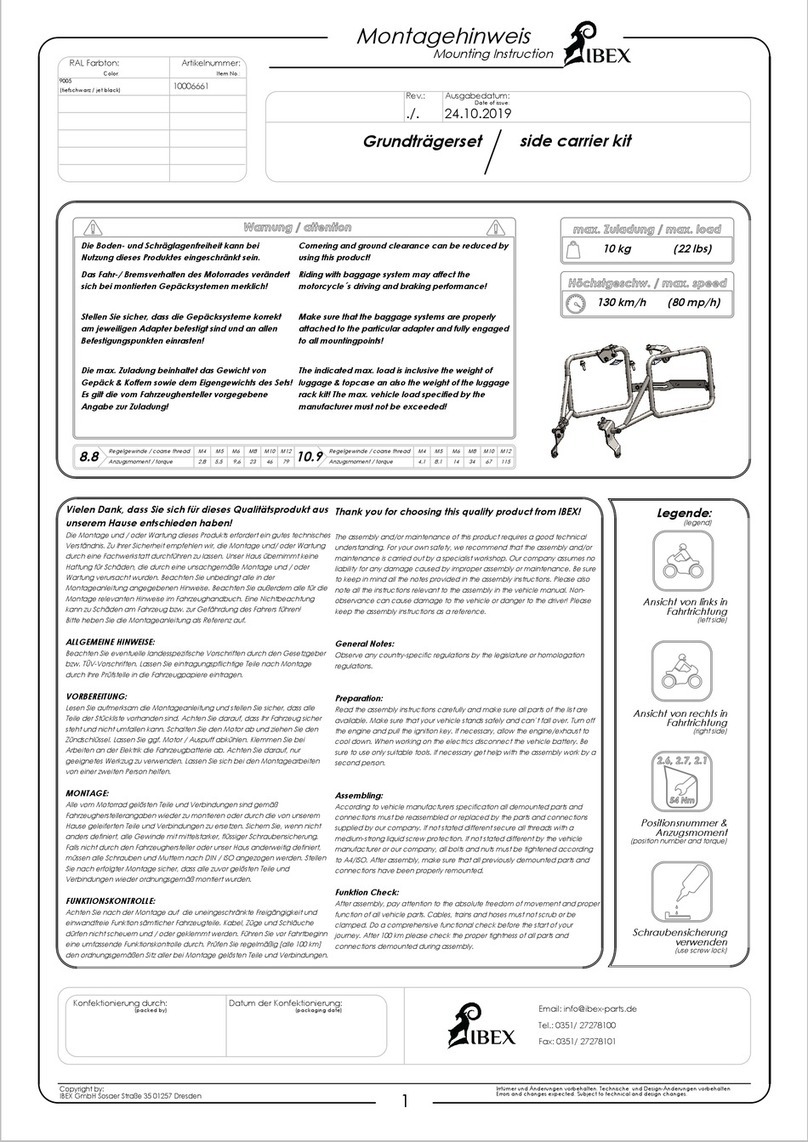 IBEX 10006661 User guide