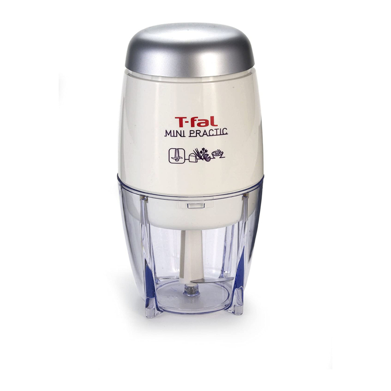 T-Fal MINI PRACTIC instructions