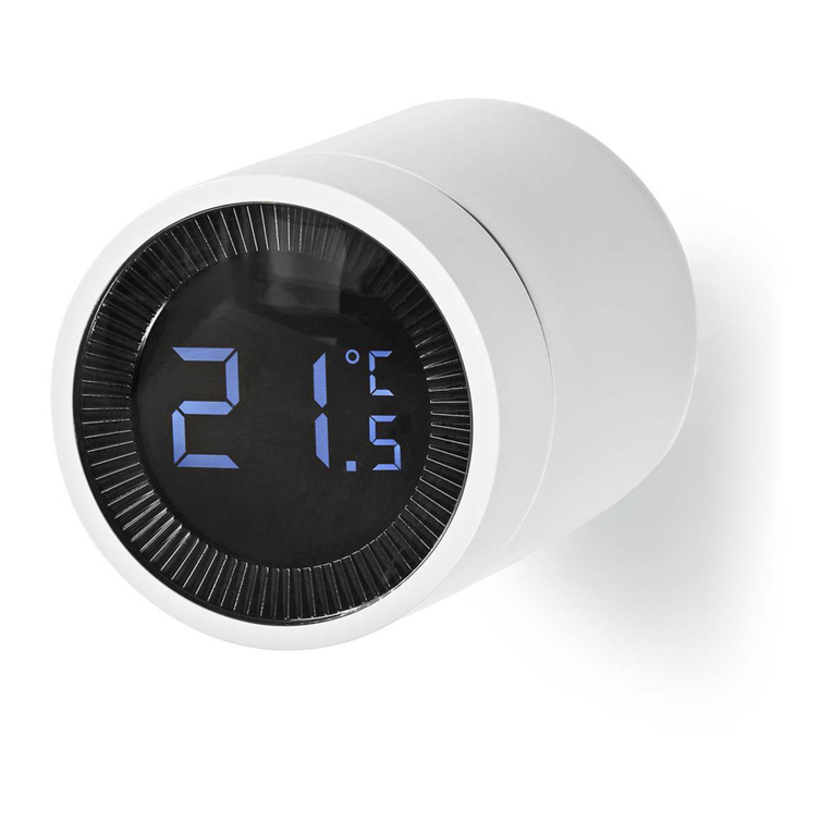 nedis Zigbee Radiator Control quick start guide