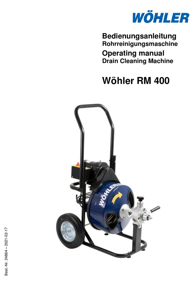 Wohler RM 400 operating manual