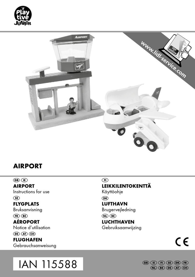 PLAYTIVE JUNIOR AIRPORT Instructions for use