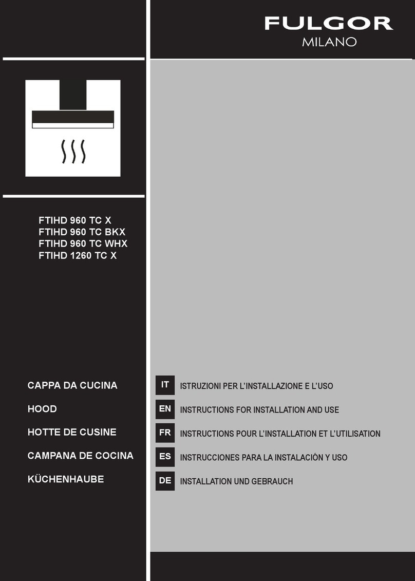FULGOR FTIHD 960 TC X User manual