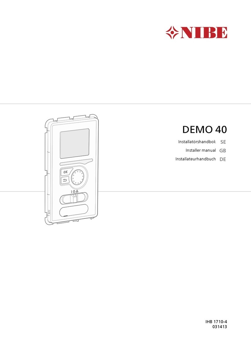 Nibe DEMO 40 User guide