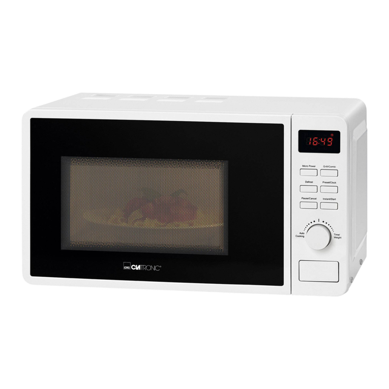 Clatronic MWG 793 instruction manual
