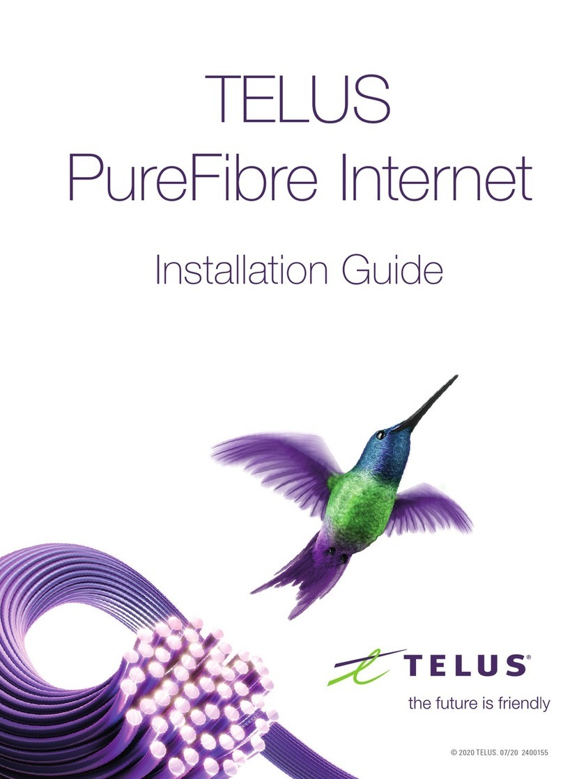 TELUS PureFibre Internet User manual