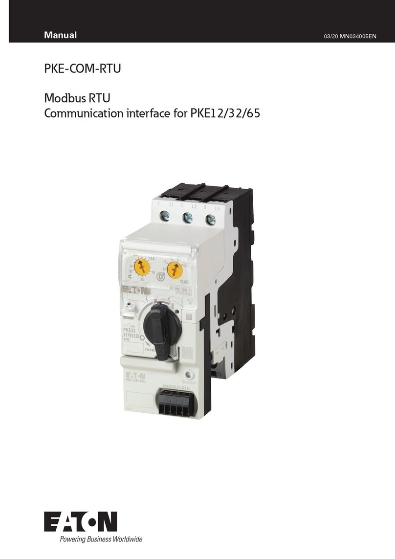 Eaton PKE-COM-RTU manual