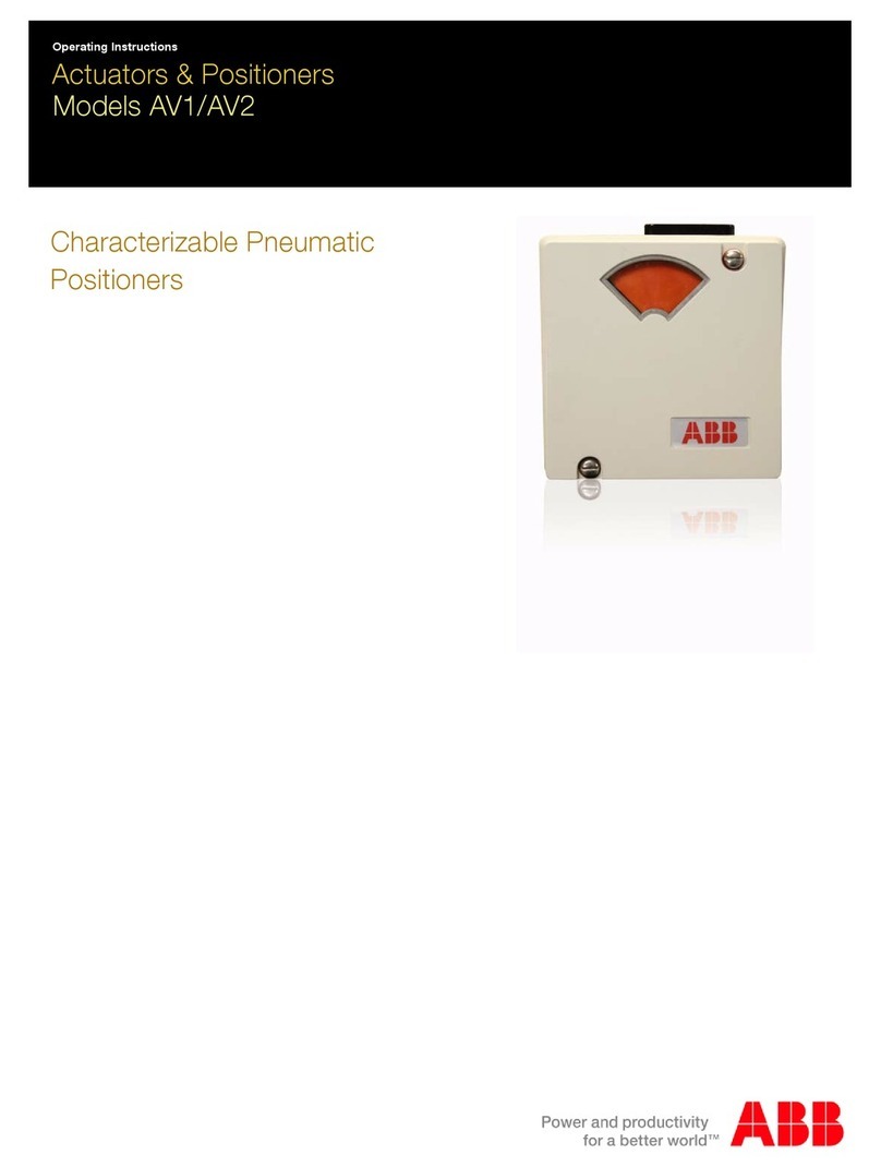 ABB AV1 operating instructions