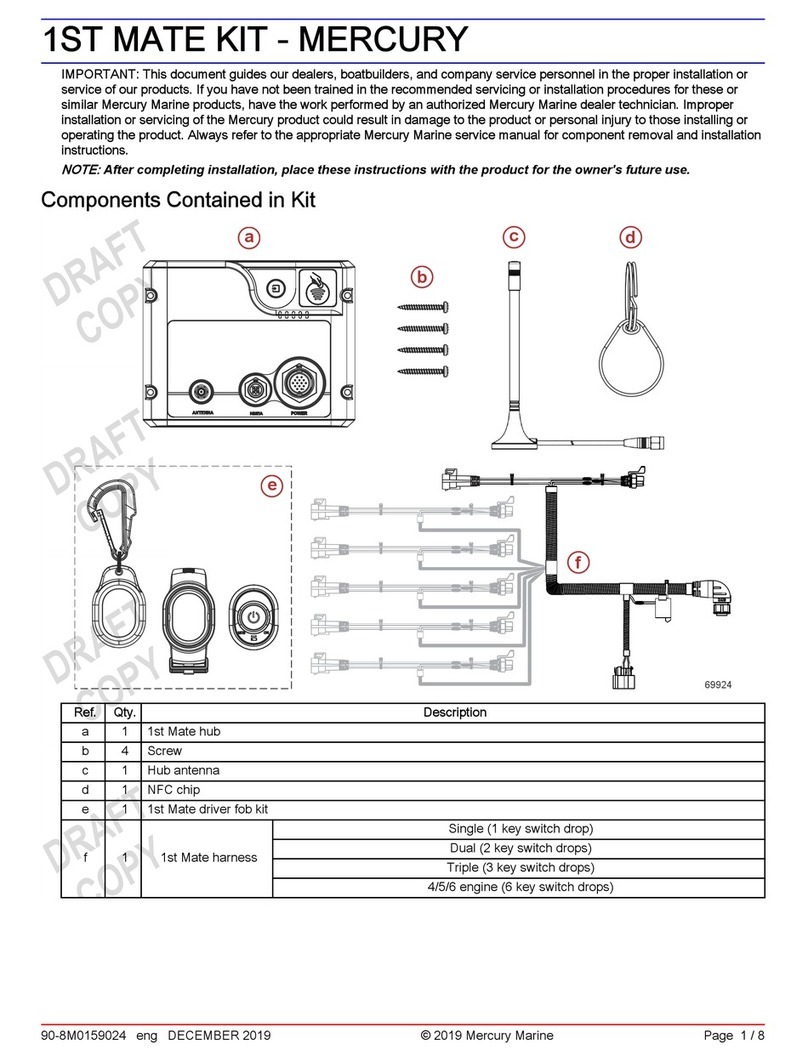 Mercury 1st Mate manual