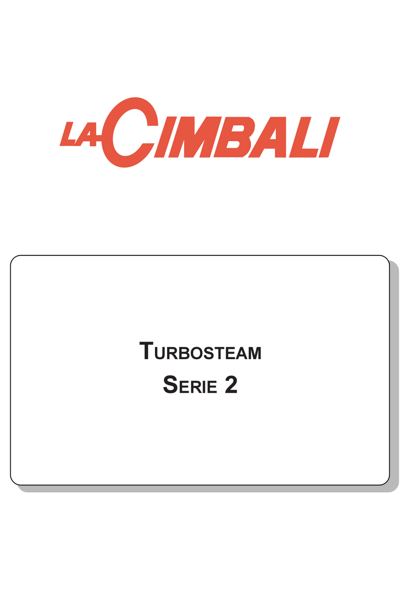 LaCimbali Turbosteam 2 Series User manual