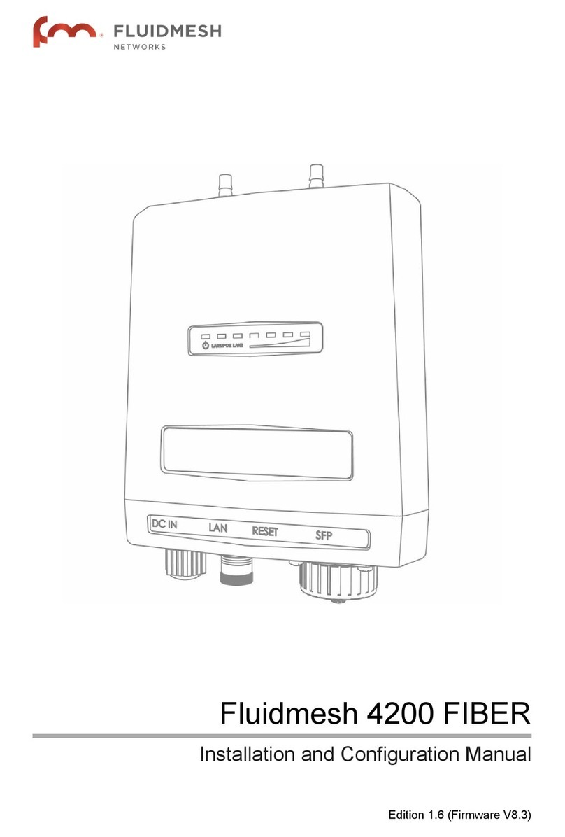 Fluidmesh 4200 FIBER Manual