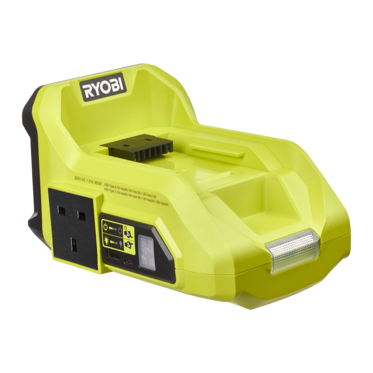 Ryobi RY36BI300A User manual