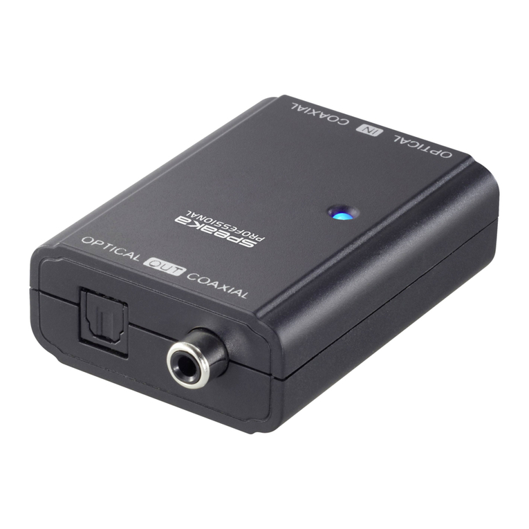Speaka Professional 2299210 User manual