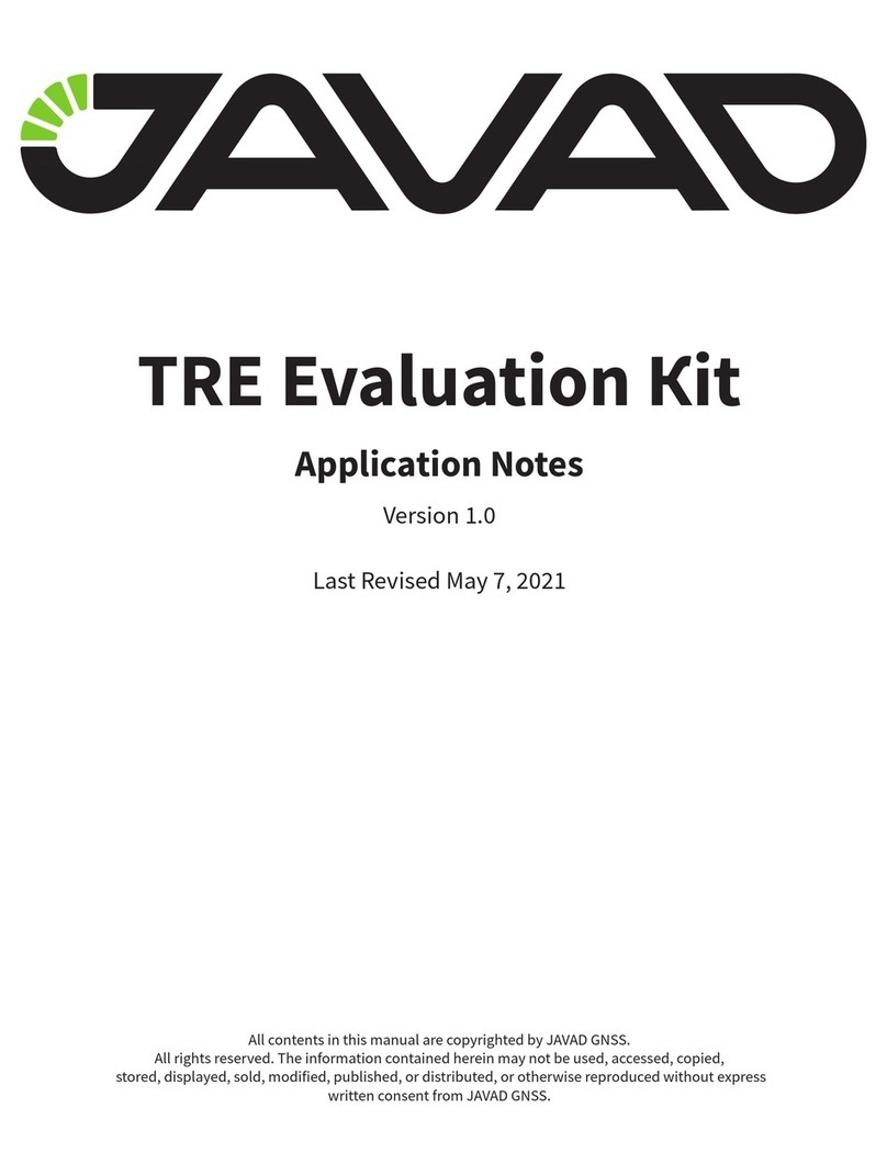 Javad TRE Application notes