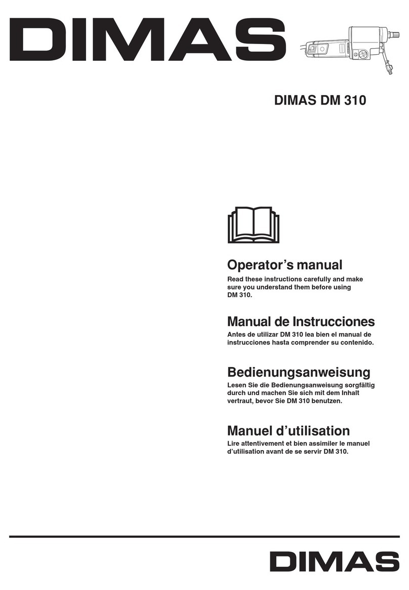 Dimas DM 310 Operator's manual