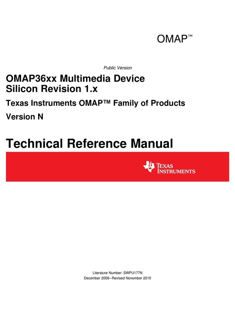 Texas Instruments OMAP36 Series Product manual