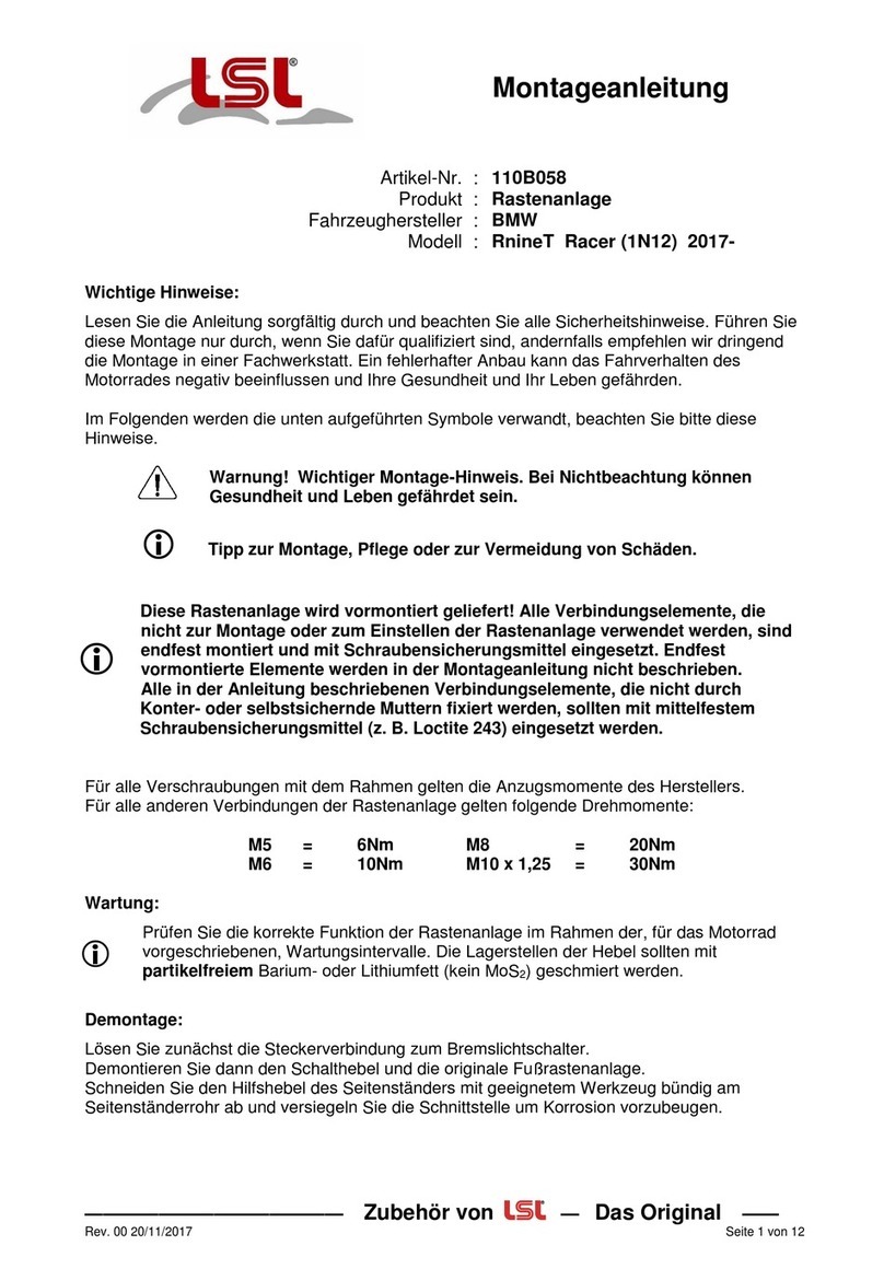 LSL 110B058 Install guide