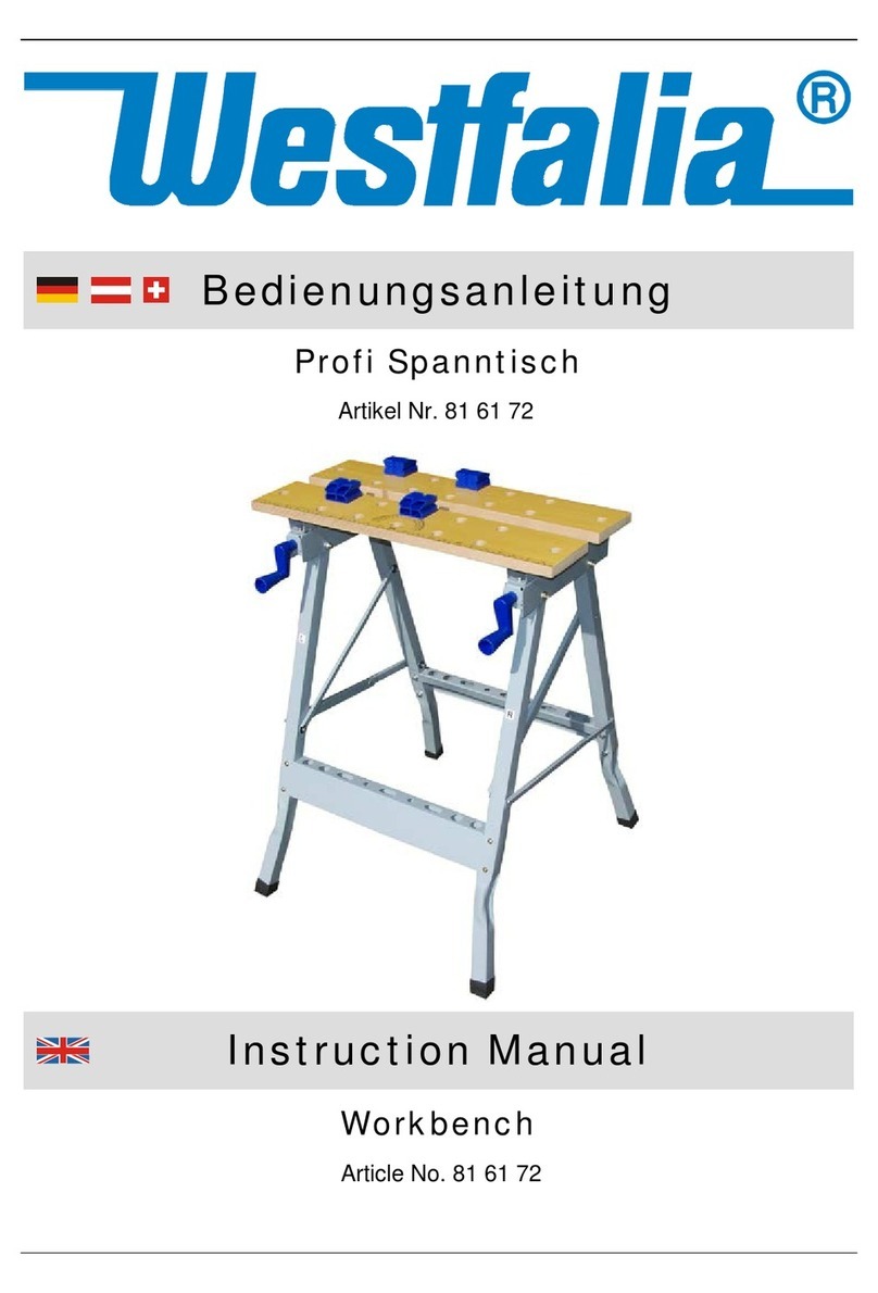 Westfalia 816172 instruction manual