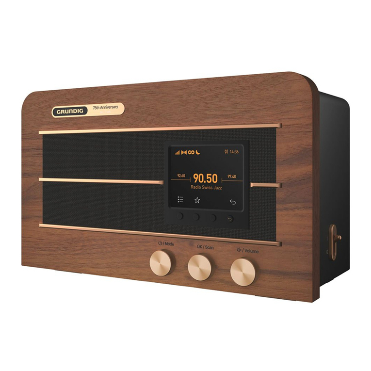 Grundig Heinzelmann Radio user manual