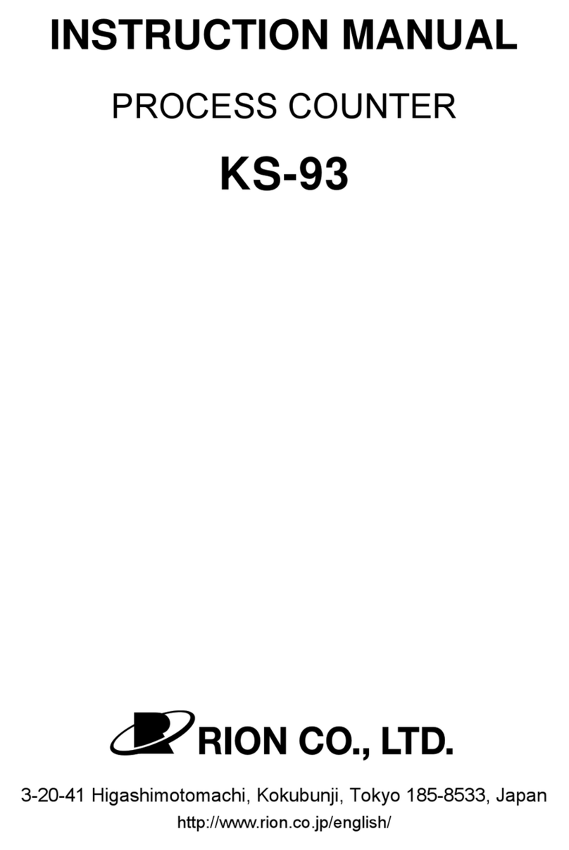 Rion KS-93 instruction manual