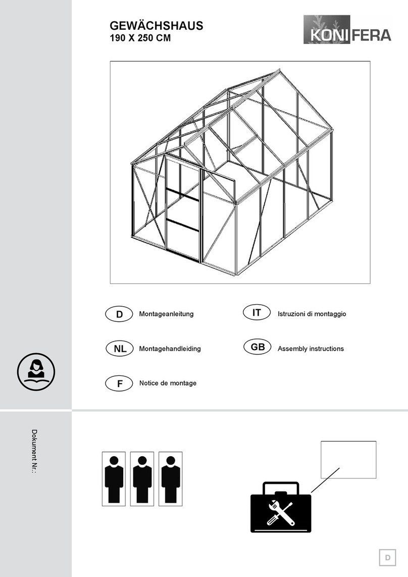 Konifera SF2500 Assembly instructions