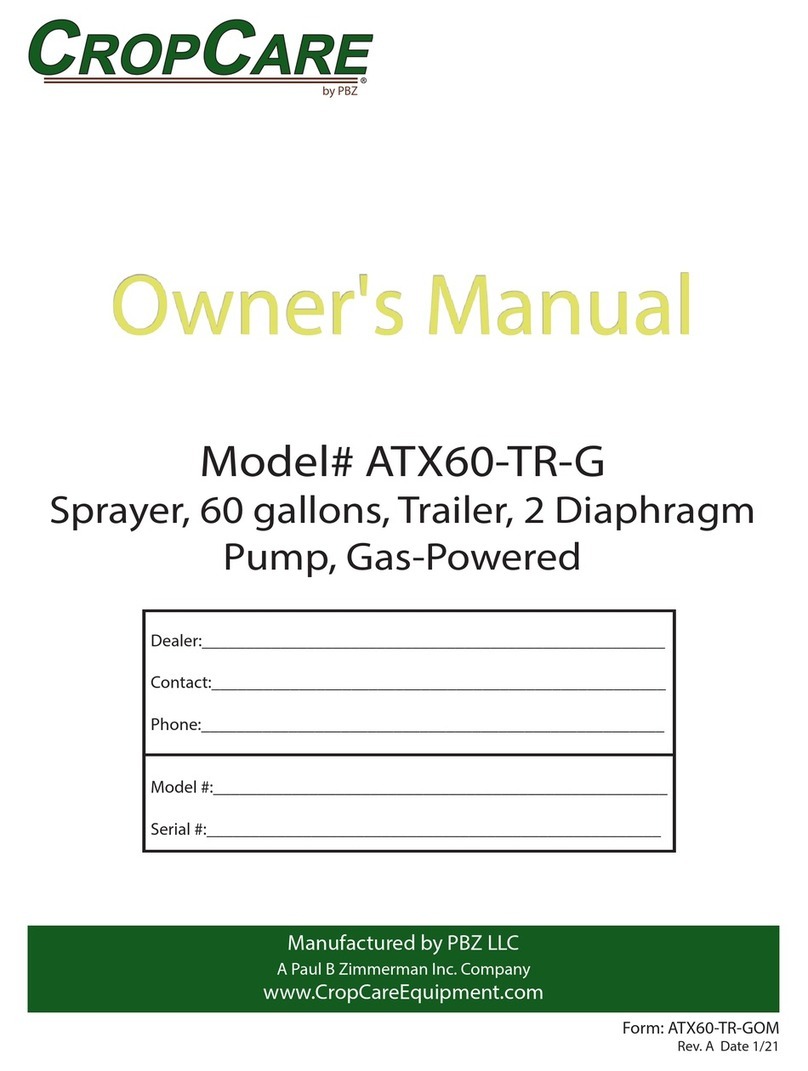 CropCare ATX60-TR-G owner's manual