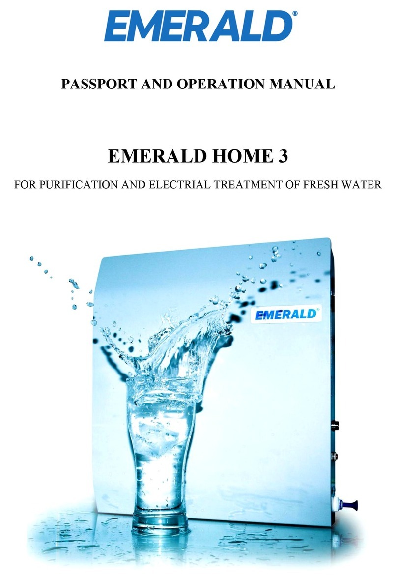 Emerald Home 3 Passport and operation manual