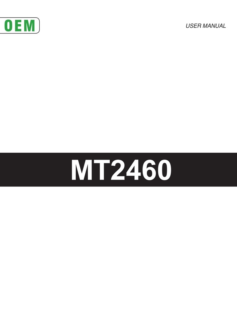 Custom Audio Electronics MT2460 User manual