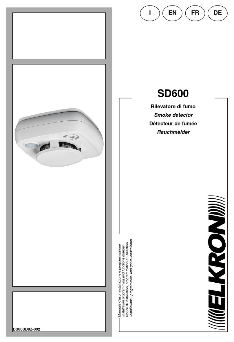 Elkron SD600 Assembly instructions