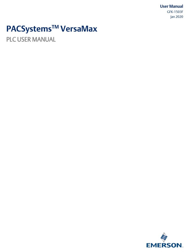Emerson PaCSystems VersaMax Series User manual