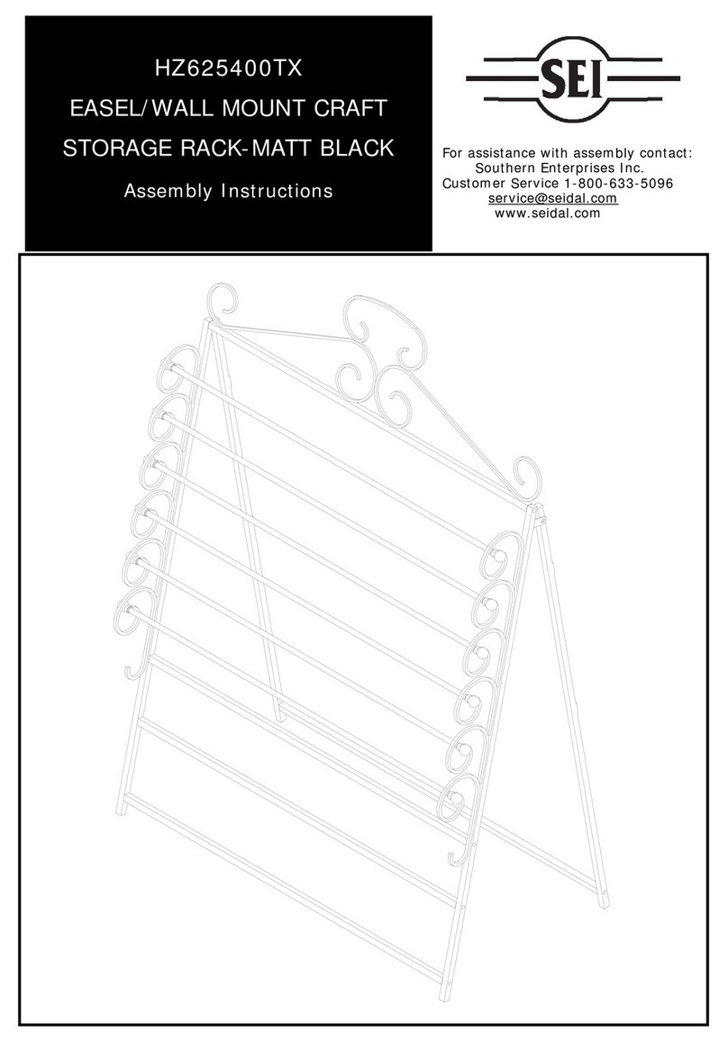 SEI HZ625400TX Assembly instructions SEI HZ625400TX Assembly instructions