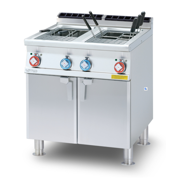 Lotus cooker CP-74ETX User manual