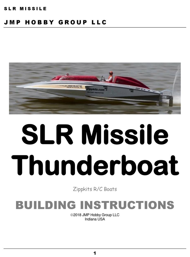 Zippkits SLR Missile Thunderboat Building instructions