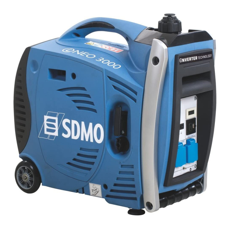 SDMO NEO 3000 Instruction and maintenance manual