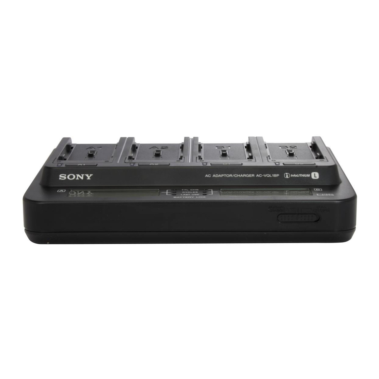 Sony AC-VQL1BP User manual