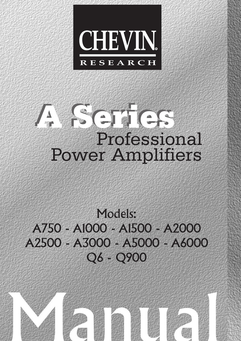 Chevin A Series manual