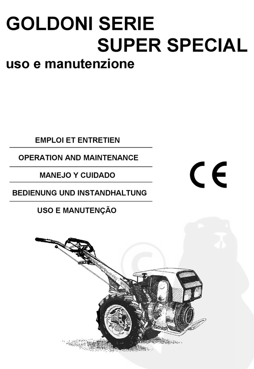 GOLDONI SUPER SPECIAL Series Installation guide